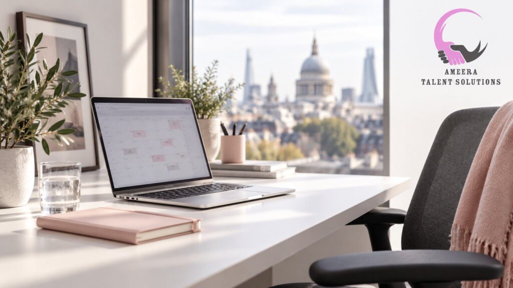 Calm, focused workspace overlooking St Paul’s Cathedral in London